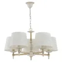 Люстра Alfa ROKSANA WHITE 18535