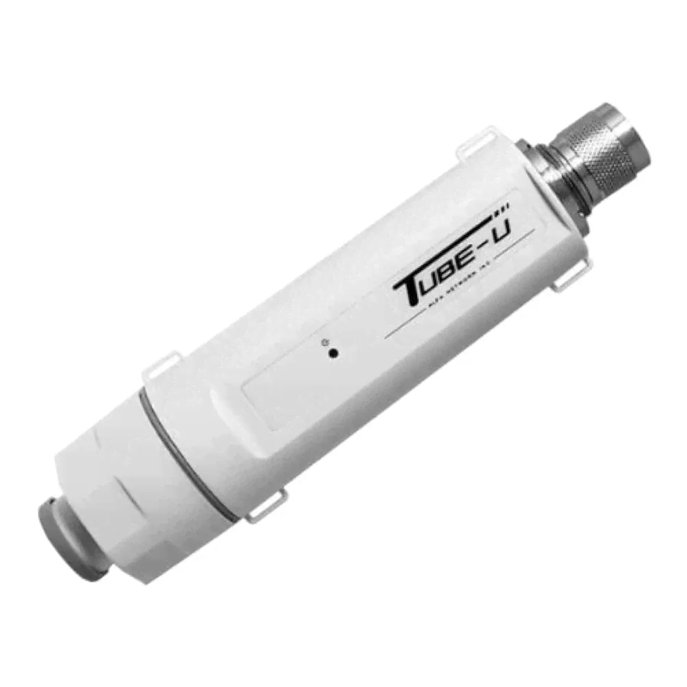 Сетевые коммутаторы 30dBm ALFA Outdoor Tube-U(N) Long-Range USB Adapter High Speed transfer data rate up to 150Mbps