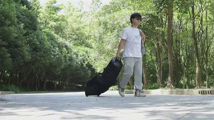REDCAMP Golf Travel Bags For Airlines With Wheels and Waterproof Oxford Fabric,Easy To Fold & Store