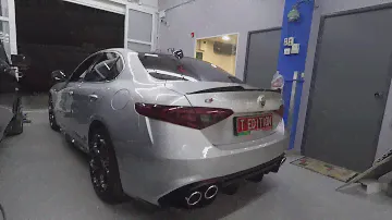 Alfa Romeo Giulia Rear bumper Look quadrifoglio 500 cv