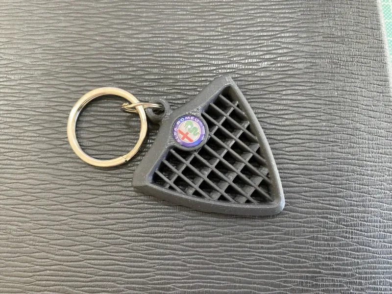 Alfa Romeo 156 Front Grill Keychain 3D Print Model-2