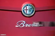 Alfa Romeo Brera — стоковые фотографии и другие картинки Alfa Romeo - Alfa Romeo, Логотип, Alfa Romeo Brera