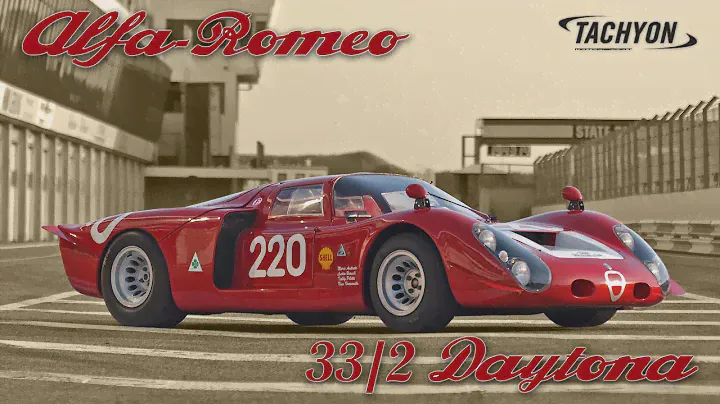 Alfa-Romeo 33/2 Daytona - Shakedown test