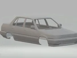 Alfa gtv race 2 3D Print Model