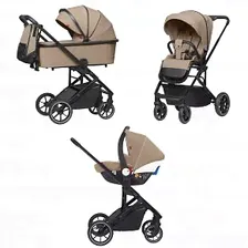 Детская коляска 3в1 CARRELLO Alfa CRL-6508 Evening Beige 2023
