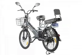 Велогибрид Green City e-ALFA GL Коричневый
