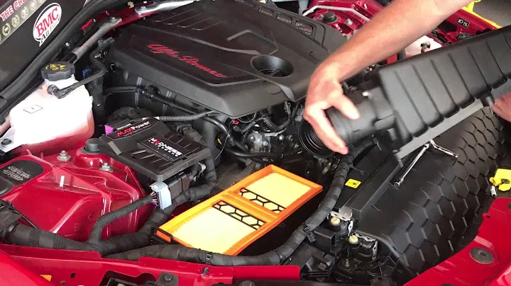 DIY Alfa Romeo Giulia: Installing a BMC High Performance Air Filter