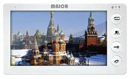 Монитор видеодомофона MAJOR ALFA (верс.SD) Белый
