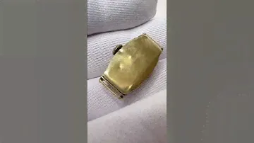 Рыжие винтажные часики