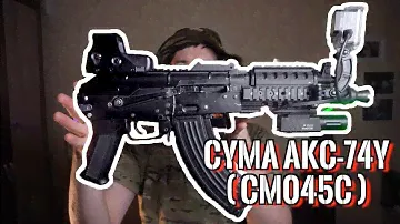 Страйкбольный привод за 7000 руб, обзор АКС-74У аксу за 7000 рублей от Cyma в 2022 г., в цевье