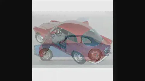 3D Model 1958 Alfa Romeo Giulietta Sprint Veloce at 3DExport.com