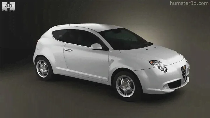 Alfa Romeo MiTo 2012 3D model by 3DModels.org