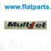 Эмблема задняя для Fiat Stilo, артикул 51733987, производитель Fiat/Alfa/Lancia