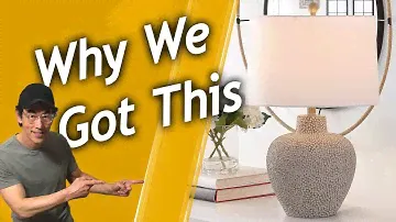 Safavieh LED Table Lamp For Our Home, Why We Use This, Product Links
