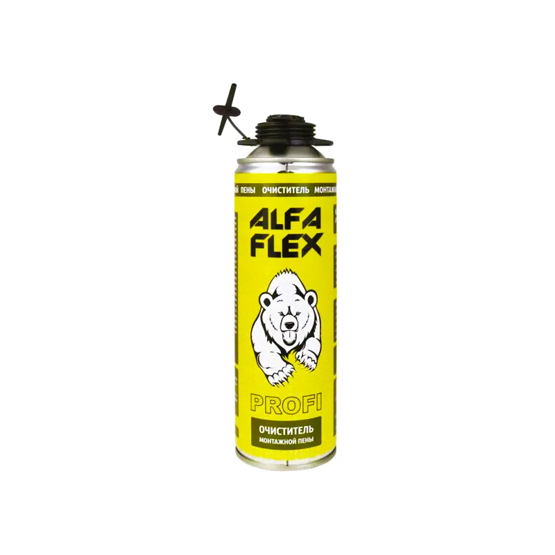 Очиститель монтажной пены ALFA Flex Profi-0