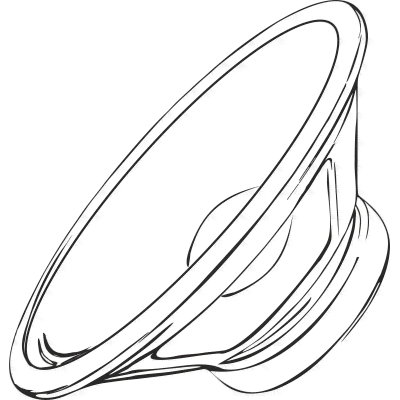 Xline HY1801S (18-W-ALFA-P18ASUB) Динамик 18" для ALFA P-18A SUB, 4 Ом (Арт: HY1801S (18-W-ALFA-P18ASUB)-02)