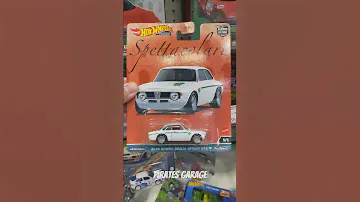 Alfa Romeo giulia sprint gta #hotwheels #alfaromeo #reels