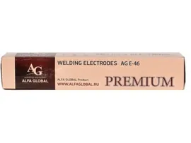 Сварочные электроды ALFA GLOBAL AG Е-46 PREMIUM 4.0 мм (5 кг)