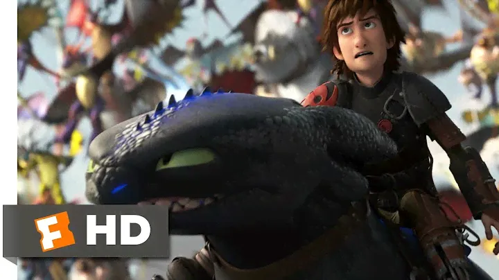 How to Train Your Dragon 2 (2014) - Toothless vs. The Bewilderbeast Scene (10/10) | Movieclips