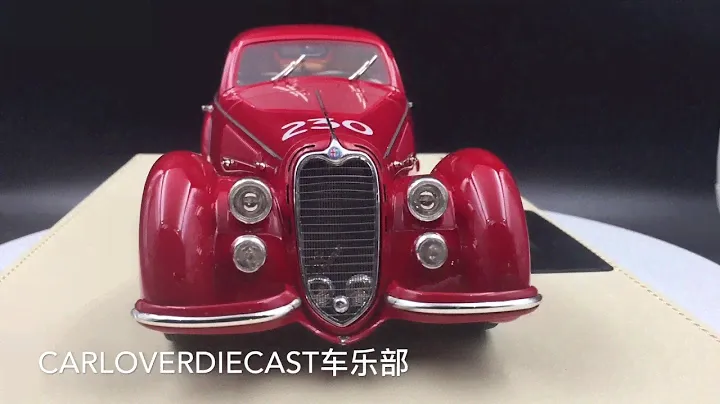 TSM collection of d'elegance 1:18 Alfa Romeo 1947 8C 2900B #230