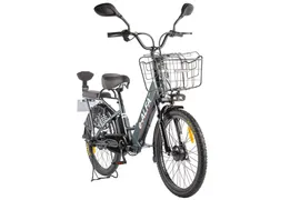 Велогибрид Green City e-ALFA new Черный