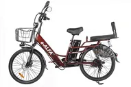 Велогибрид Green City e-ALFA LUX Коричневый