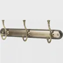 Планка 3 крючка Grampus Alfa цвет античная латунь GRAMPUS Alfa GR-9505-3