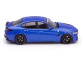 Масштабная модель Alfa Romeo Giulia Quadrifoglio 2019 2.9l Bi-Turbo синий лучшая цена!