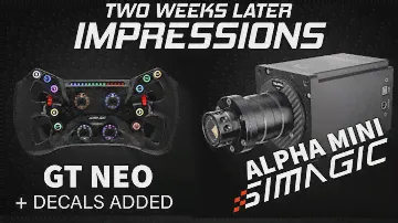 SIMAGIC Alpha Mini & GT Neo Impressions 2 Weeks Later MOVING from Fanatec DD1 & Formula V2