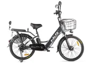 Велогибрид Green City e-ALFA new Темно-серый