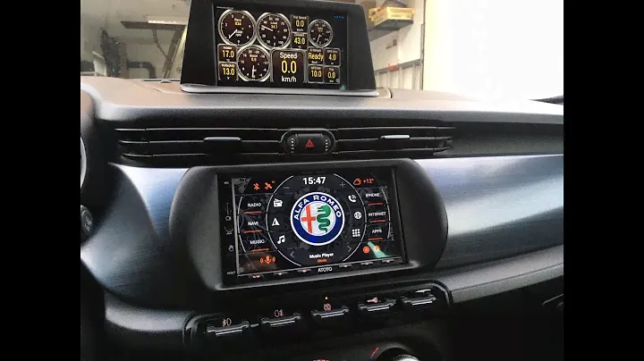Installing 2din radio in Alfa Romeo Giulietta