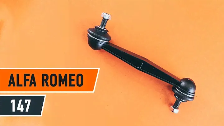 Comment remplacer une biellette de barre stabilisatrice arrière sur ALFA ROMEO 147 (937) [AUTODOC]