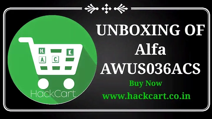 Alfa AWUS036ACS Unboxing and details.