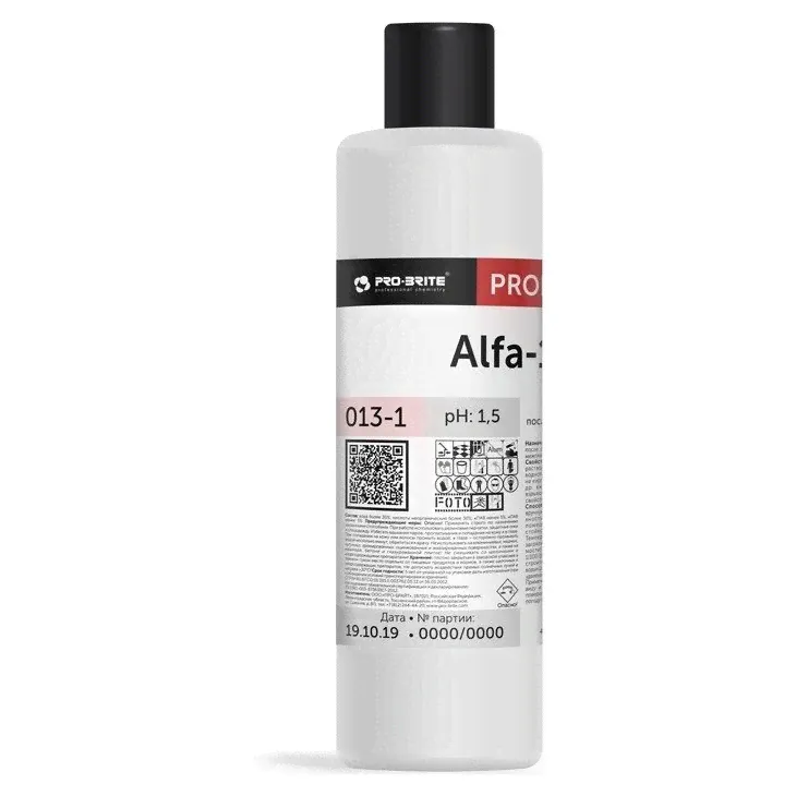 Pro-brite Профхим послестрой кисл для удал цемента,затирок,ржавч Pro-brite/alfa-19, 1л-3