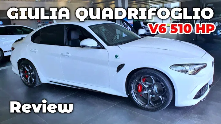 Обзор нового Alfa Romeo GIULIA QUADRIFOGLIO V6 510 HP BITURBO 2020 года