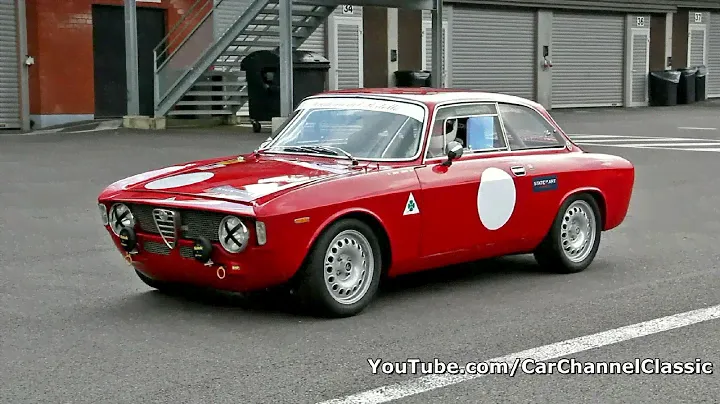 Alfa Romeo Giulia 1600 Sprint GT sound!! 1080p HD