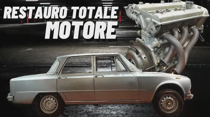 Restauro Totale Motore Alfa Romeo Giulia Super