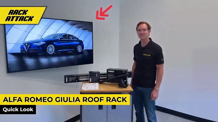 2017+ Alfa Romeo Giulia 4-dr Sedan - Best Thule Roof Rack Option