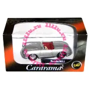 Модель автомобиля Alfa Romeo 156, голубой металлик, 1:43, Cararama [143ND-24]-0