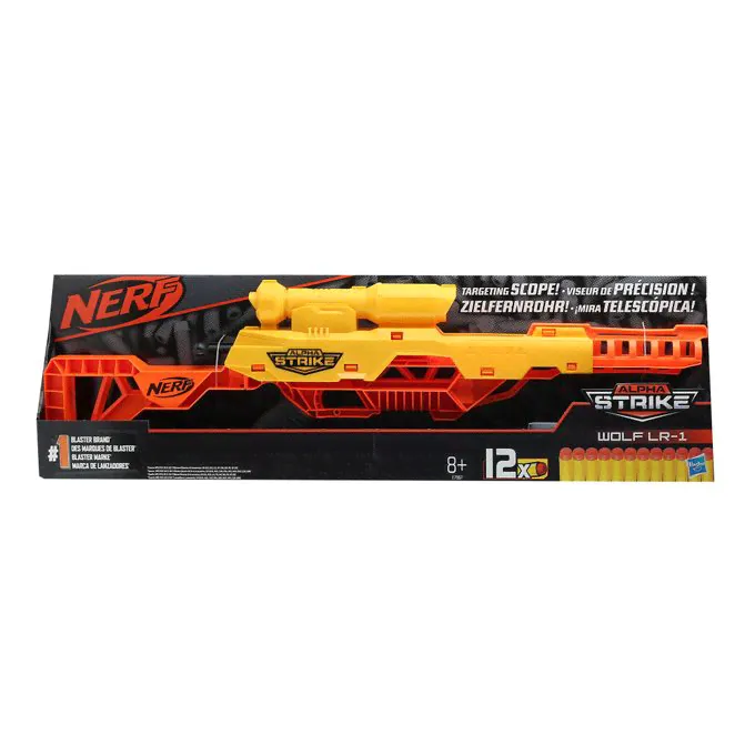 Бластер Wolf Alfa Strike LR-1 Nerf