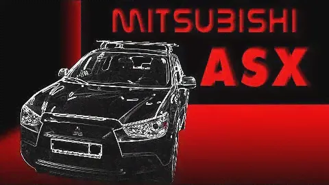 Багажник на крышу в штатные места Mitsubishi ASX
