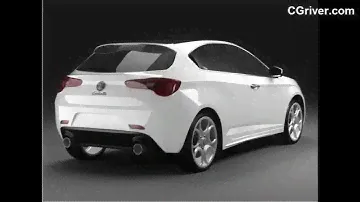 3D Model: Alfa Romeo Giulietta - CGriver.com