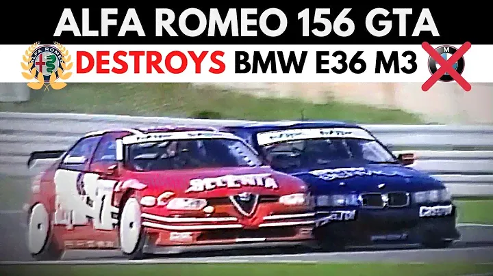 Alfa Romeo 156 GTA Destroys BMW M3 || ISC 1999