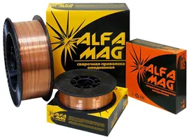 Проволока СВ08Г2С омедн Alfa Mag SC-2 0.8мм 5кг