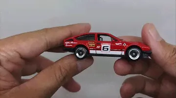 Hot Wheels Alfa Romeo GTV6 3.0. unboxing dan review