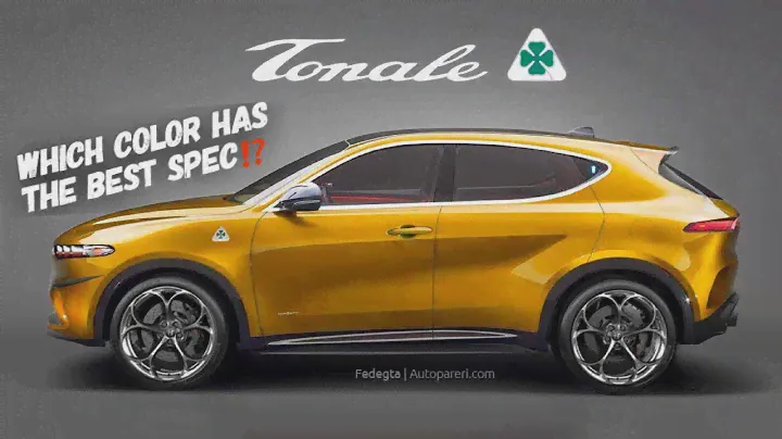 Эти цвета краски Alfa Romeo Tonale выглядят НЕВЕРОЯТНО!