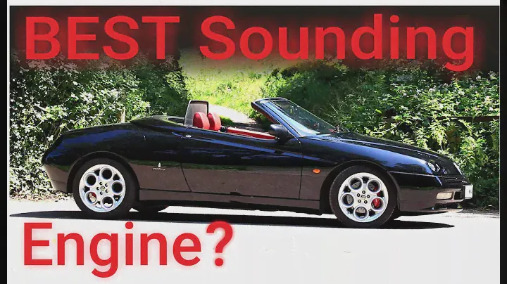 BEST Sounding V6 Engine EVER? Alfa Romeo Spider!