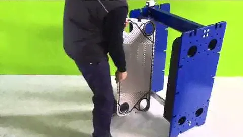 Montaggio scambiatore di calore a piastre