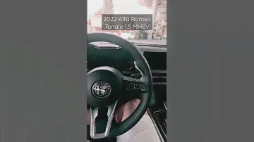 New 2022 Alfa Romeo Tonale interior