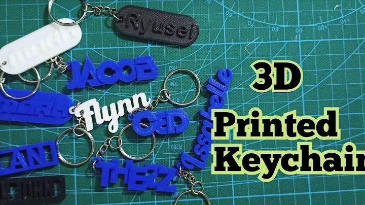 3D Printed Keychains